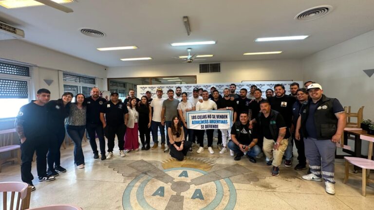 Aerolíneas Argentinas: Representantes de la juventud de los sindicatos aeronáuticos mantuvieron una reunión con representantes de la juventud de sindicatos marítimos y portuarios