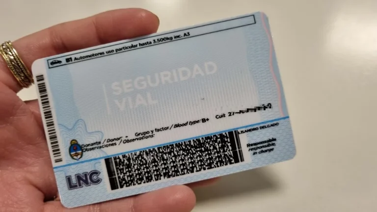 Mendoza: aprobaron la ampliación de la vigencia de las Licencias de Conducir a 10 años para los menores de 65