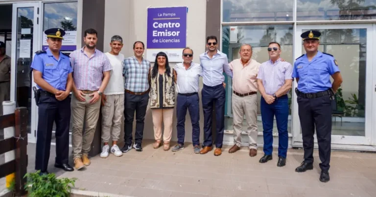 La Pampa: inauguraron un nuevo Centro Emisor de Licencias en Catriló