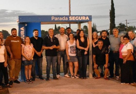 Chacabuco inauguró una Parada Segura en el marco del Plan de Seguridad Integral