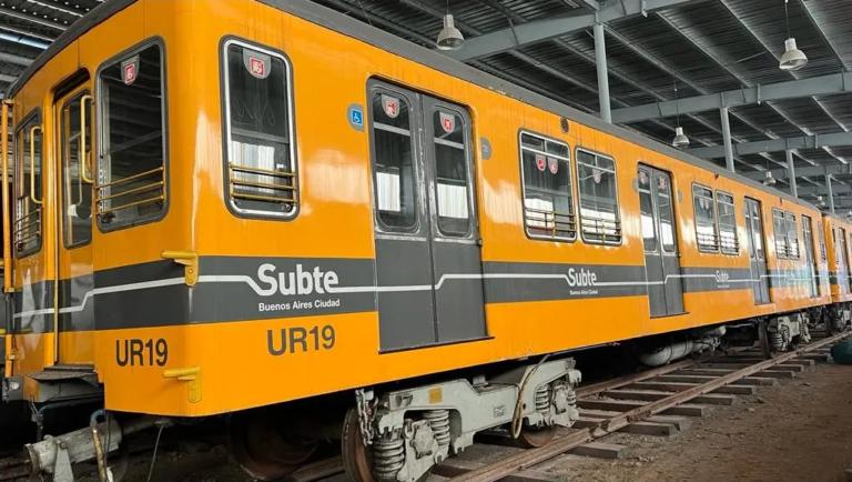 Subastarán dos vagones de subte en la Ciudad de Buenos Aires