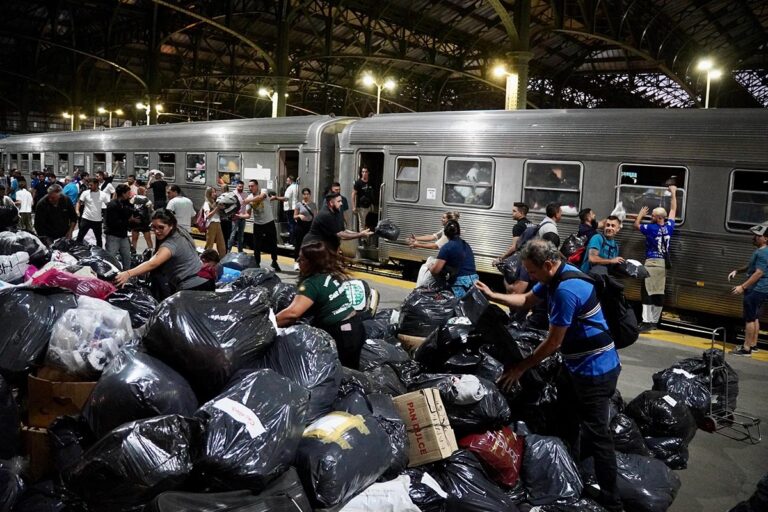 Sergio Sasia: “El Tren Solidario a Bahía Blanca superó todas las expectativas”