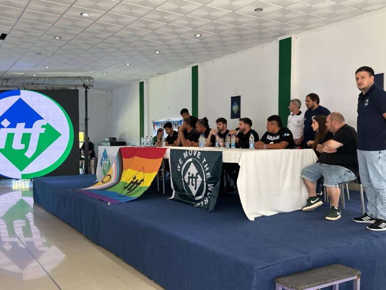 La secretaría de la Juventud CATT participó en el taller de formación sindical de la ITF donde se destacó el rol de los jóvenes en la política