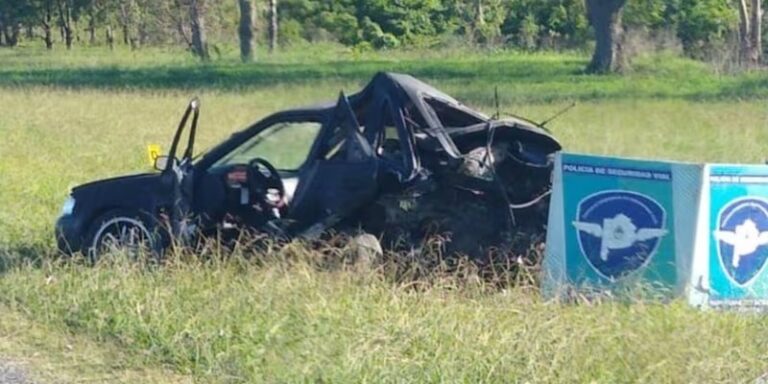 Choque fatal en la autopista Buenos Aires-La Plata: un conductor alcoholizado provocó una muerte