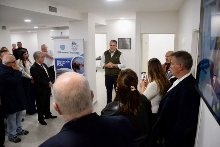 El Centro de Patrones inauguró un nuevo consultorio médico en Mar del Plata