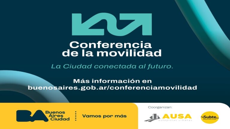 Buenos Aires será sede de la Conferencia de la Movilidad 2025