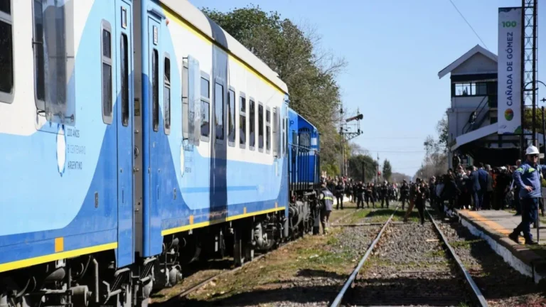Impulsan gestiones para reactivar el tren Rosario–Cañada de Gómez