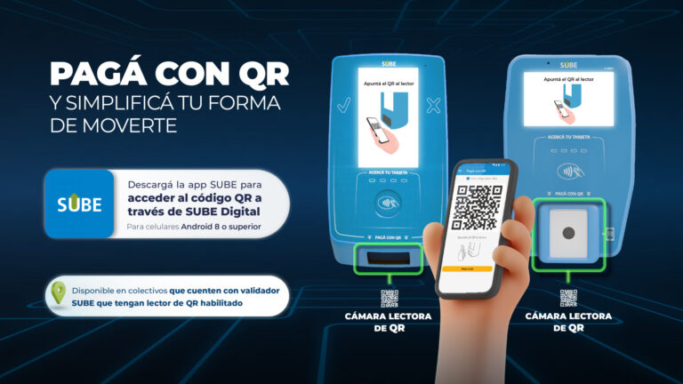 Amplían la red de colectivos que aceptan pago con QR a través de la app SUBE