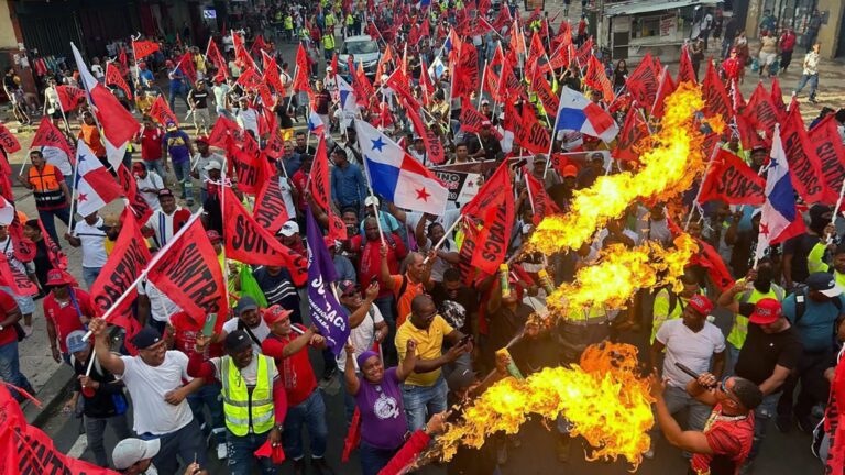 La ITF condenó la represión sindical en Panamá y exigió la liberación de los dirigentes de SUNTRACS