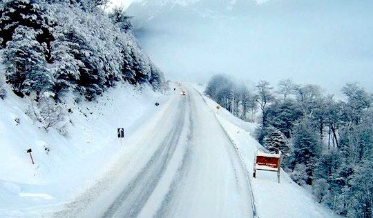 Tierra del Fuego: advierten sobre los riesgos viales por las intensas nevadas